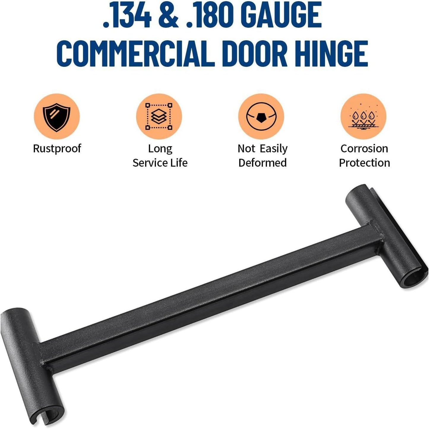 Door Hinge Adjustment Tool,Hinge Gap Adjusting Wrench for Heavy Weight .134 & .180 Gauge Commercial Door,Integral Steel Hinge Bender,Door Hinge Repair Tool for Standard Door